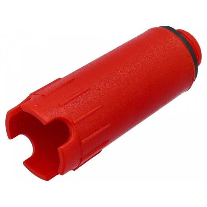 Заглушка монтажна до гідросистем VOREL Ø= 1/2", червона [20]