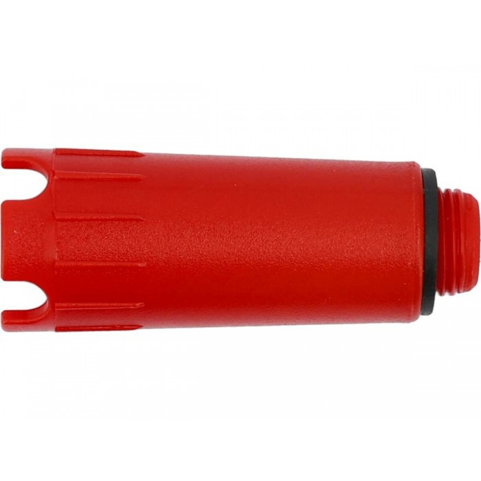 Заглушка монтажна до гідросистем VOREL Ø= 1/2", червона [20]