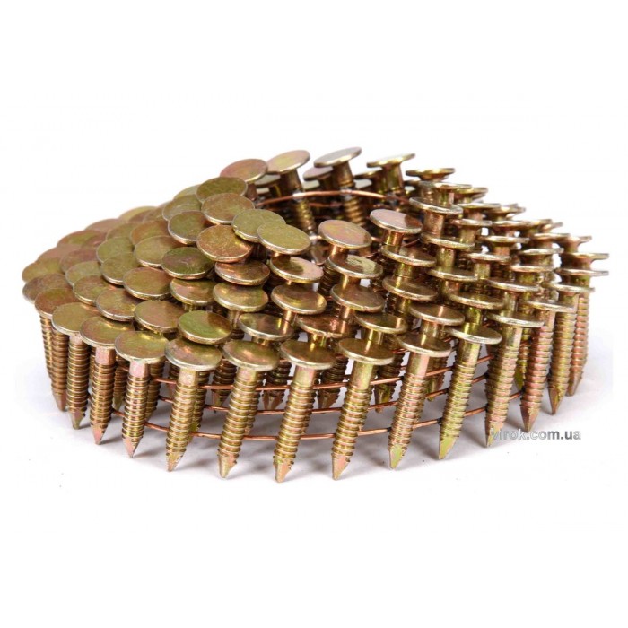 Цвяхи барабанні до пневматичного пістолета VOREL : L=22 мм, Ø=3.1 мм, 4200 шт. (YT-09211) [1]