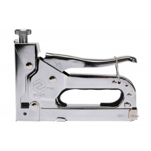 Степлер VOREL металевий для скоб 4-14/11,2х1,2мм; півкруглі 10-12/ 6,3х1,2; цвяхів 10-12/ 2,0 [6/24]