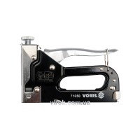 Степлер VOREL металевий з регулюванням для скоб h= 4-14 мм  [10/40]
