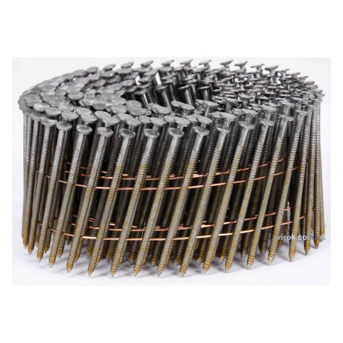 Цвяхи барабанні до пневматичного пістолета VOREL : L=50ммØ=2.1мм,5400 шт. YT-09212/YT-09213/YT-09214