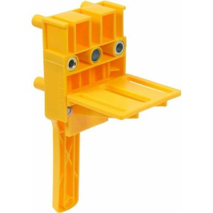 Шаблон для кілкових сполучень YATO з отворами Ø= 6, 8, 10 мм, 195х 70х 115 мм [50]