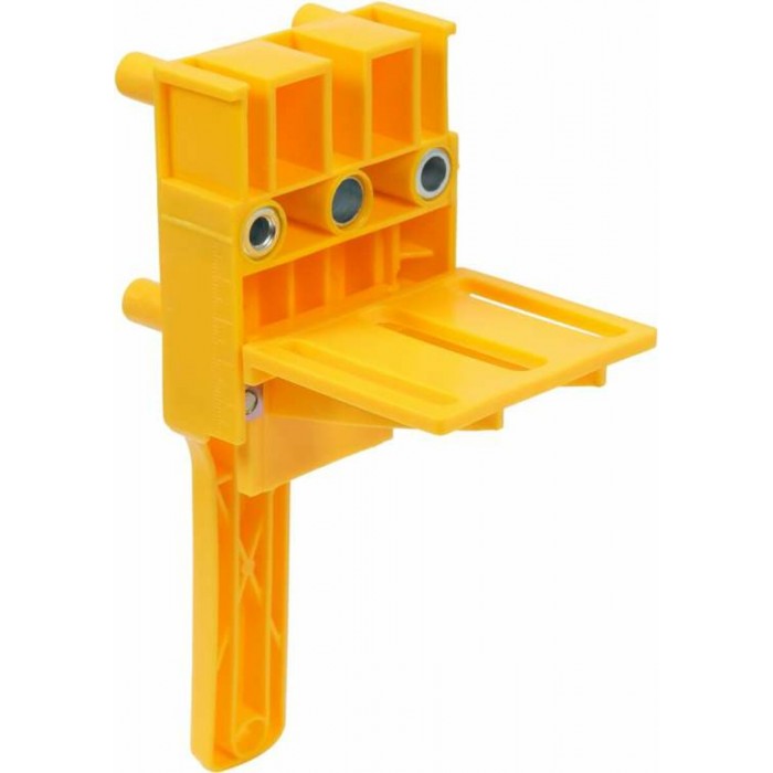 Шаблон для кілкових сполучень YATO з отворами Ø= 6, 8, 10 мм, 195х 70х 115 мм [50]