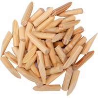 Кілки сполучні, деревяні VOREL l= 42 мм, Ø= 9,3 мм, паков. 50 шт [100]