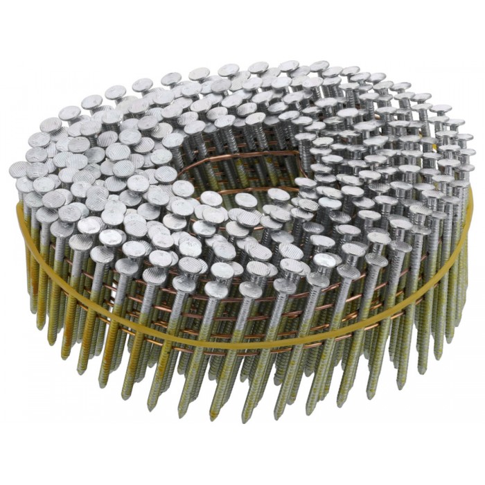 Цвяхи барабанні до пневматичного пістолета VOREL: L=38мм, Ø=2.1мм, кут 15-16˚,7200шт. (YT-09212) [1]