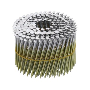 Цвяхи барабанні до пневматичного пістолета YT-09214 VOREL: L=80мм, Ø=2.8мм, кут 15-16˚, 3000шт [1]