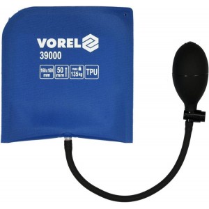 Подушка монтажна, надувна VOREL для навантаження -135 кг, висота-50 мм, габарити - 160х160 мм [120]