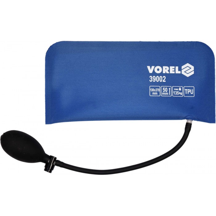 Подушка монтажна, надувна VOREL для навантаження -135 кг, висоти - 50 мм, габарити -130х 270 мм [60]