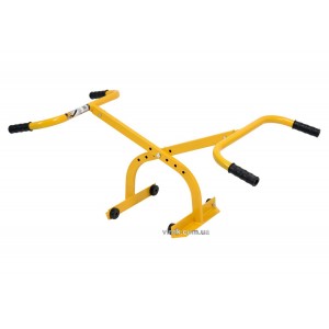 Захват ручний поперечний VOREL для бруківки, бордюрів, з регуляцією, ширина захвату- 6-24 см [2]