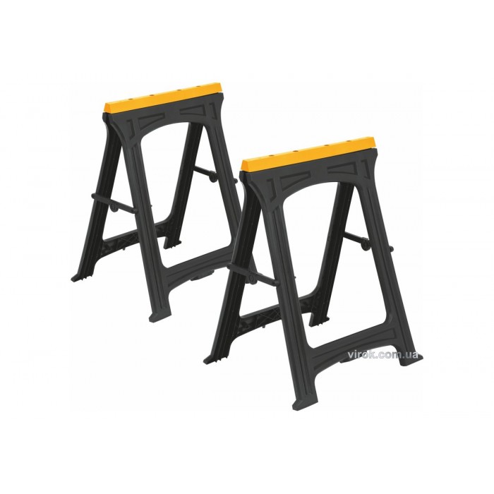 Стійки розкладні пластикові VOREL для макс. навантаж.- 75 кг/1.  2 шт [3]