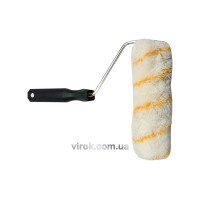 Валик в зборі поліамідовий VOREL : L= 10 см, тримач Ø= 6 мм [40]