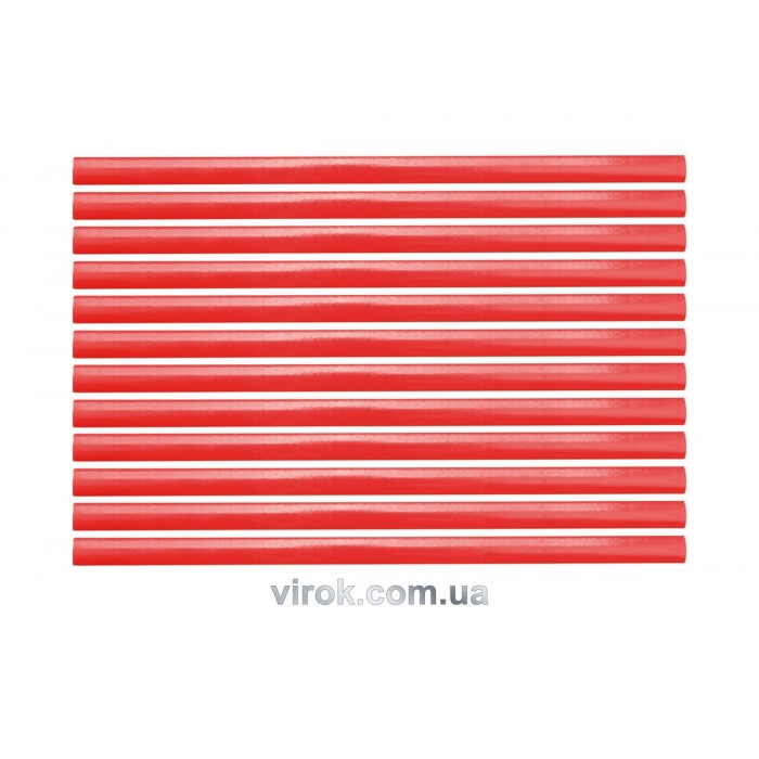 Олівці графітні столярні VOREL : 18 см. уп. 12шт. [60/240]