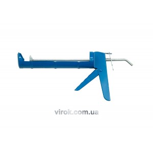 Пістолет напівтрубовидний VOREL для силікону : L= 230 мм [20/40]