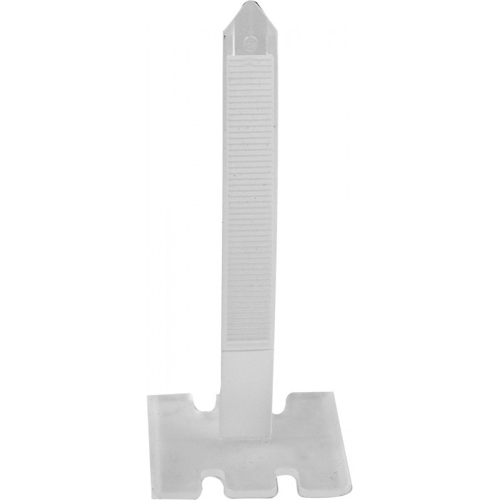 Стяжки для вирівнювання плитки VOREL : мінімальний стик t=0.75 мм, плитка 3-40 мм, 100 шт(DW)