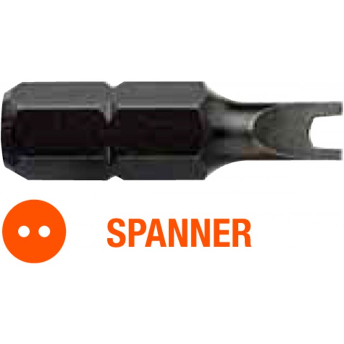 Насадка викруткова USH Industry : SPANNER SP10 x 25 мм, Уп. 5 шт.