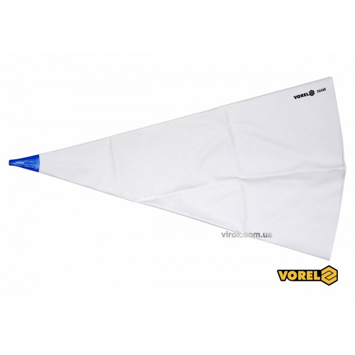 Пакет для нанесення фуги VOREL : 590 х 300 мм, сопло Ø= 9-12 мм, ємність- 1.7 л [36/108]