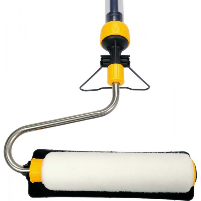 Валик в зборі малярний VOREL, 230 мм, з контейнером для подачі фарби- 0,54 л, тримач- 175 см(DW)