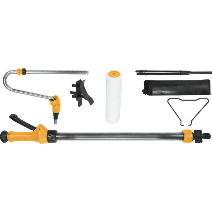 Валик в зборі малярний VOREL, 230 мм, з контейнером для подачі фарби- 0,54 л, тримач- 175 см(DW)