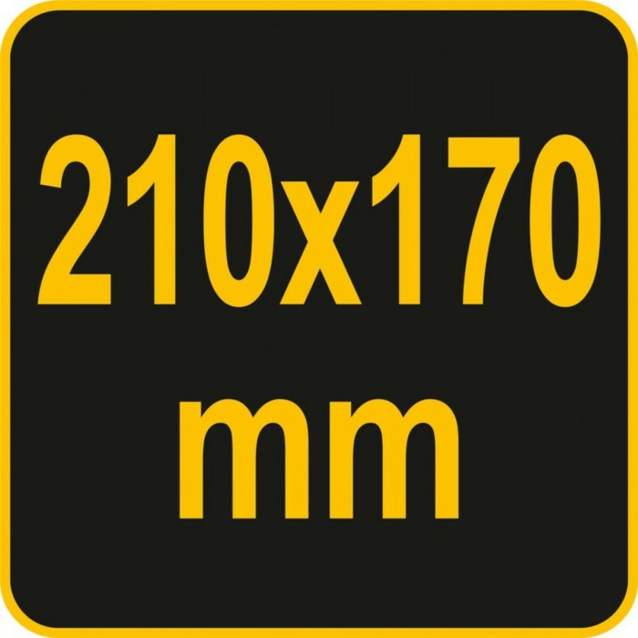 Пристрій для нанесення штукатурки ручний VOREL, 210х 170 мм, з оцинкованої сталі [12]