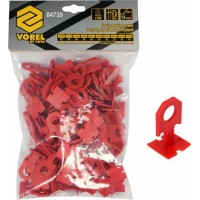 Кліпси для викладання керамічної плитки VOREL : 3 мм, t≤ 14 мм. 100 шт. [15]