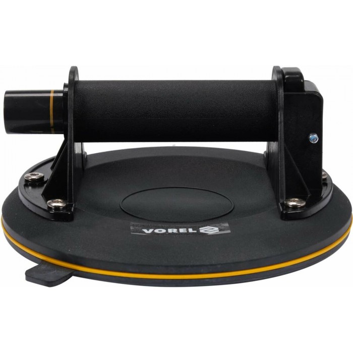 Присоска для монтажу скла одинарна VOREL : d= 204 мм, m= 100 кг ABS-пластик. корпус [10]