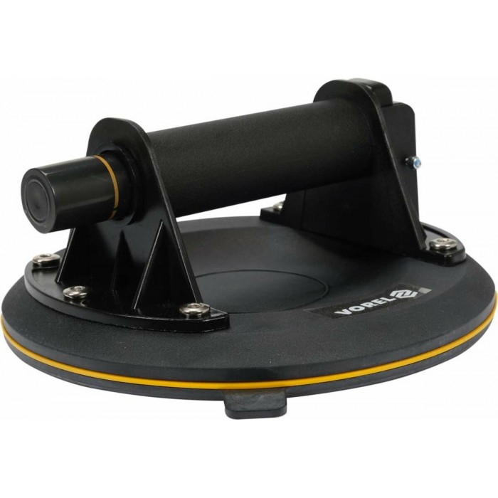 Присоска для монтажу скла одинарна VOREL : d= 204 мм, m= 100 кг ABS-пластик. корпус [10]