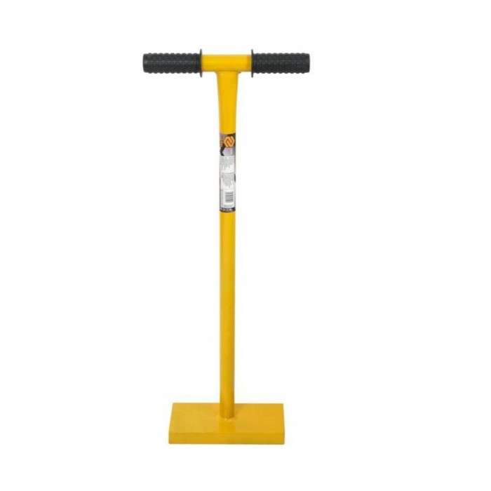 Трамбівка бруківки ручний VOREL, 8,5 кг, вис.- 82 см, платформа- 250х 120х 30 мм [1]