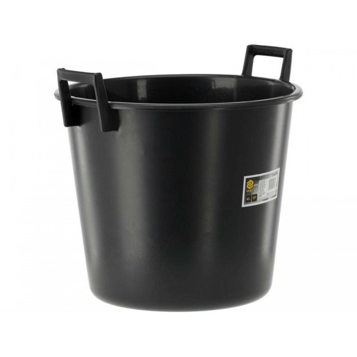 Відро будівельно-присадибне з 2 ручками VOREL, V= 40 л, пластикове [150]