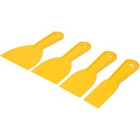 Шпателі пластикові  VOREL, з робоч шириною- 40, 60, 80, 100 мм, компл. 4 шт. [30]