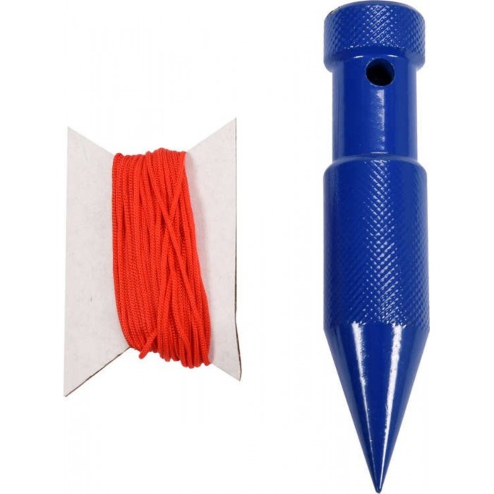 Висок будівельний VOREL, Ø= 22 мм, l= 115 мм, M= 200 гр, зі шнуром l= 6 м(DW)