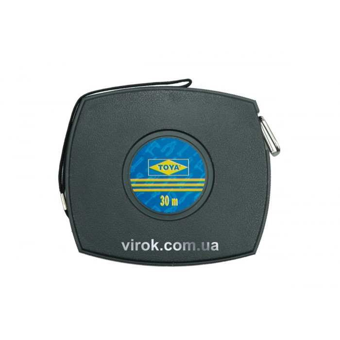 Рулетка мірна стрічка сталeва VOREL : L= 20 м х 10 мм [25/50]