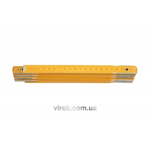 Метр складений деревяний VOREL : L= 2 м [12/240]