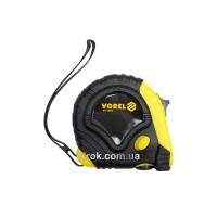 Рулетка VOREL : L= 2 м x 16 мм, 3 фіксатори [12/120]