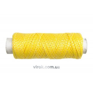 Шнур трасовочний VOREL : L= 40 м, жовтий [80]