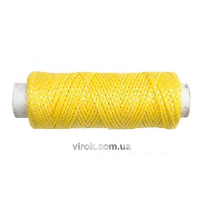 Шнур трасовочний VOREL : L= 40 м, жовтий [80]