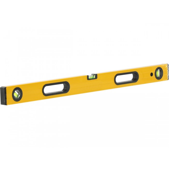 Рівень алюмінієвий VOREL : L= 150 cм, 3 капсули, 2 ручки [15/30]