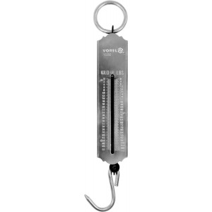 Ваги ручні, підвісні, пружинні VOREL, до 50 кг [48]