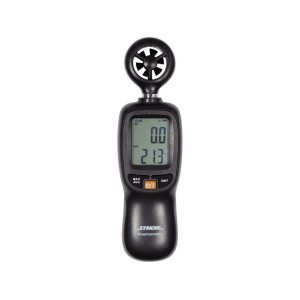 Анемометр електронний STHOR при вітрі 0-30 м/с,при t= -10-+50 °С,живл. від батарейок 3х1,5 В ААА(DW)