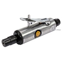 Шліфмашина пневматична пряма VOREL : Ø 1/4", патрон Ø= 6 мм, тиск- 6,3 Bar, 100 л/хв [20]