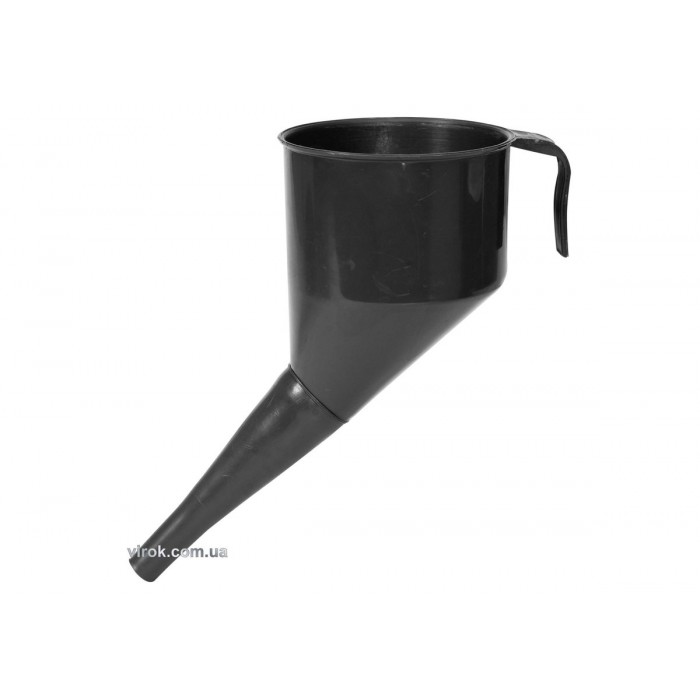 Лійка чорна VOREL : висота- 160 мм, зовн/внутр діаметр- 130x120 мм, довжина- 144 мм [70]