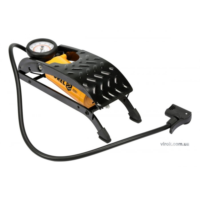 Насос ножний VOREL з манометром до P=7 Bar [12/216]