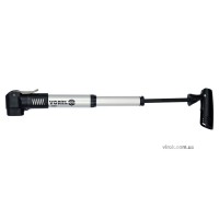 Насос ручний VOREL телескопічний, для велосипеда, в алюмінієвому корпусі [60]