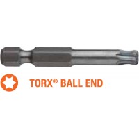 Насадка викруткова USH Industry : TORX T25K x 50 мм BallEnd подовжена заокруглена, Уп. 5 шт.