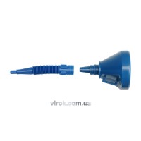 Лійка гнучка VOREL "2 в 1" голуба [30]