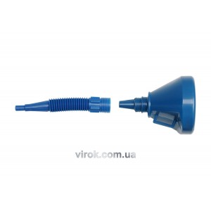 Лійка гнучка VOREL "2 в 1" голуба [30]