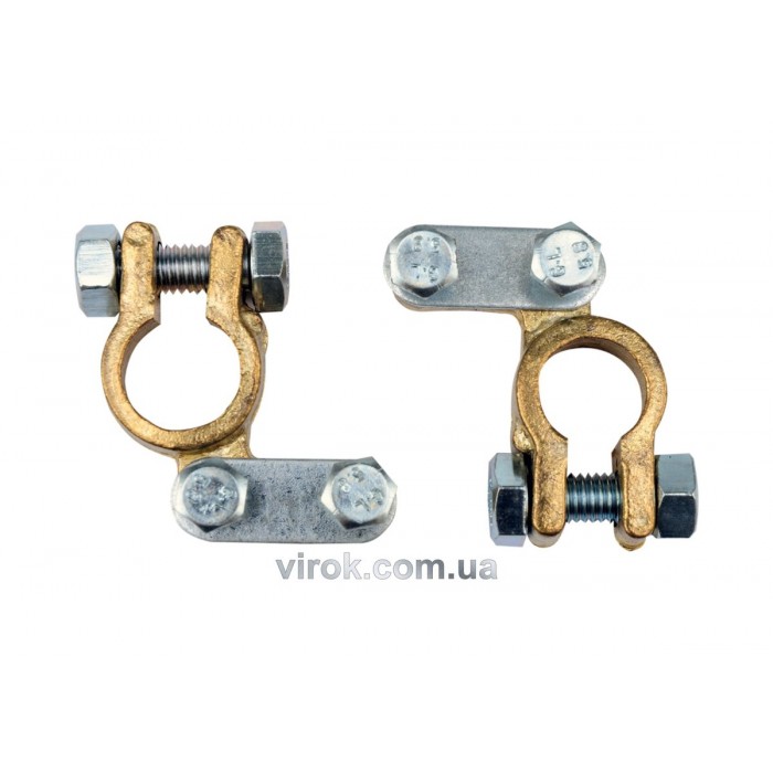 Клеми акумуляторні VOREL, набір 2шт. [12]