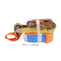 Пас для кріплення багажу з тріщаткою VOREL : 1000 daN, 35мм х 2м [10]