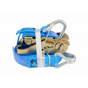 Пас для кріплення багажу з тріщаткою VOREL : 500 daN, 25мм х 5м [20]