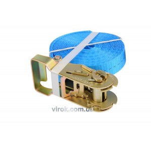 Пас для кріплення багажу з тріщаткою VOREL : 1000 daN, 25мм х 4м [20]
